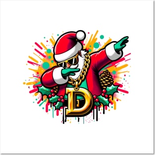 Dabbing Christmas Posters and Art